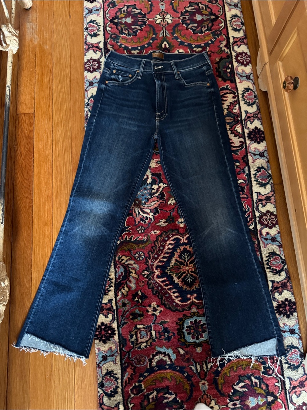 MOTHER Women’s Dark Blue Boot Cut Jeans-Never Worn